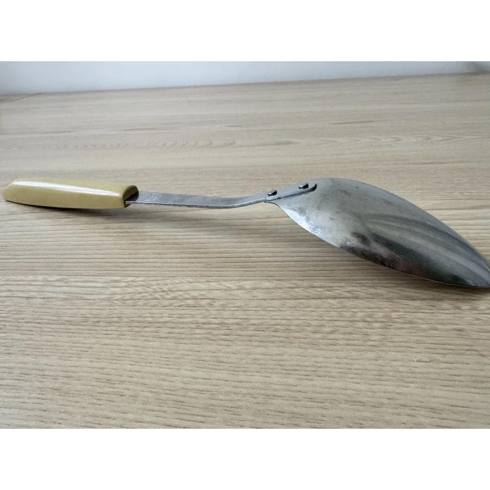 Vintage Sears Stainless Steel Serving Spoon Made in USA